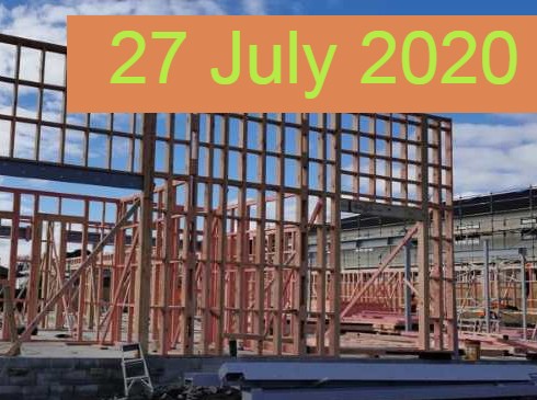 Building update-27 July 2020